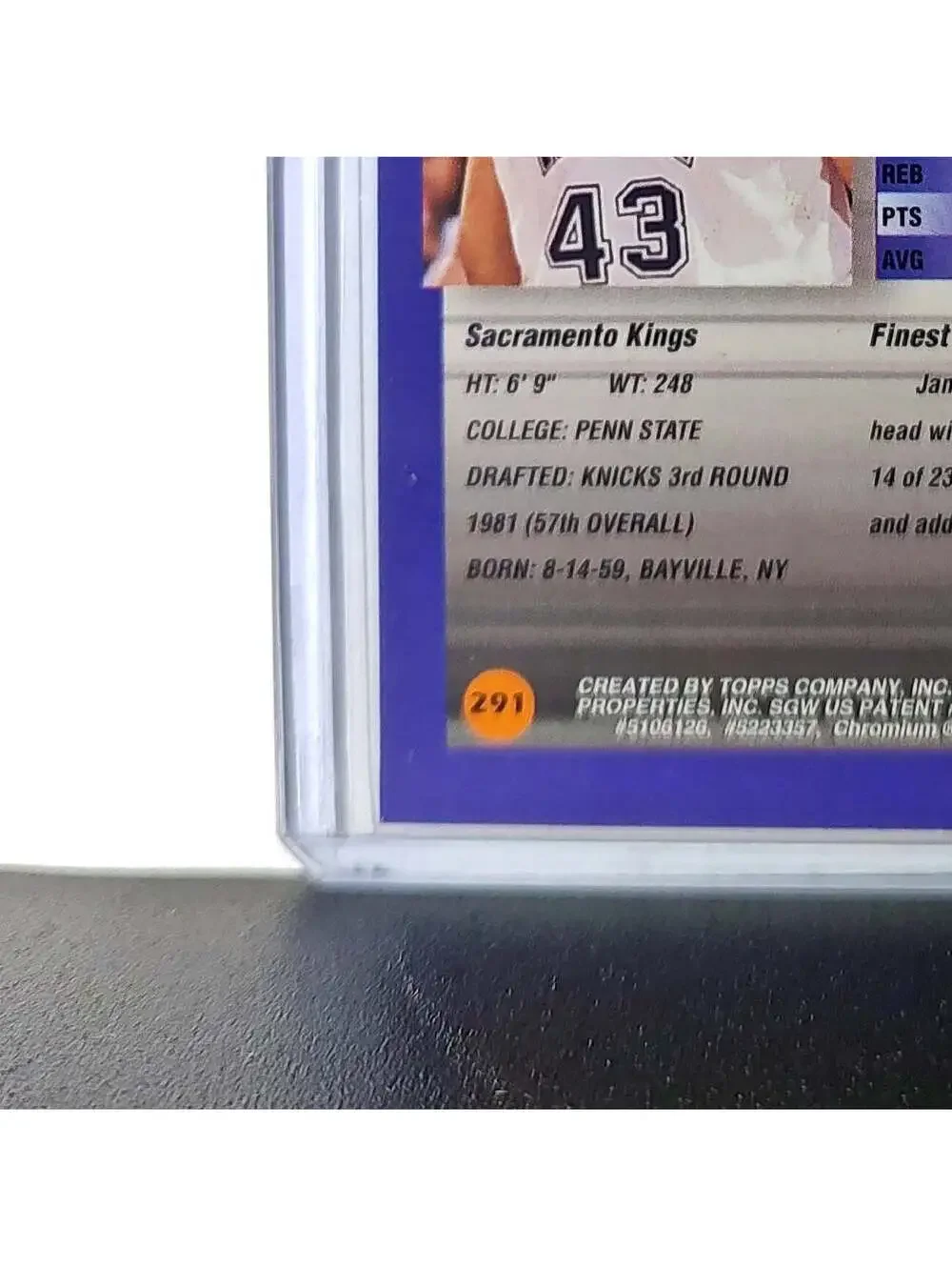 Frank Brickowski 1994-95 Topps Finest #291 Basketball Card